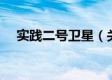 实践二号卫星（关于实践二号卫星介绍）