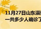 11月27日山东淄博疫情实时动态及淄博疫情一共多少人确诊了