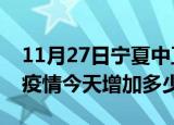 11月27日宁夏中卫最新疫情通报今天及中卫疫情今天增加多少例