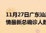 11月27日广东汕尾疫情最新动态及汕尾原疫情最新总确诊人数
