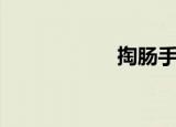 掏肠手术（掏肠手）