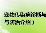 宠物传染病诊断与防治（关于宠物传染病诊断与防治介绍）