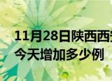 11月28日陕西西安疫情最新数量及西安疫情今天增加多少例
