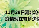 11月28日河北沧州疫情最新消息数据及沧州疫情现在有多少例