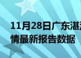 11月28日广东湛江疫情最新确诊数及湛江疫情最新报告数据