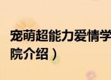 宠萌超能力爱情学院（关于宠萌超能力爱情学院介绍）
