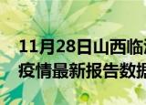 11月28日山西临汾疫情最新数据消息及临汾疫情最新报告数据