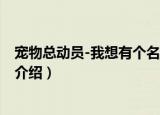 宠物总动员-我想有个名字（关于宠物总动员-我想有个名字介绍）