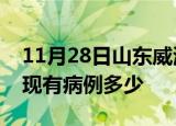 11月28日山东威海疫情情况数据及威海疫情现有病例多少