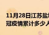 11月28日江苏盐城情最新确诊消息及盐城新冠疫情累计多少人