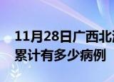 11月28日广西北海疫情病例统计及北海疫情累计有多少病例