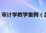 审计学教学案例（关于审计学教学案例介绍）
