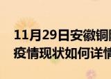11月29日安徽铜陵最新疫情通报及铜陵今天疫情现状如何详情