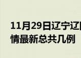 11月29日辽宁辽阳疫情最新数量及辽阳土疫情最新总共几例