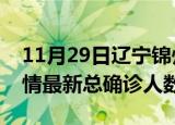 11月29日辽宁锦州疫情最新动态及锦州原疫情最新总确诊人数