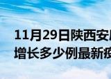 11月29日陕西安康疫情最新动态及安康今天增长多少例最新疫情