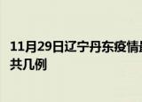 11月29日辽宁丹东疫情最新数据消息及丹东本土疫情最新总共几例