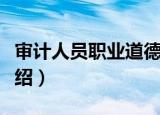 审计人员职业道德（关于审计人员职业道德介绍）