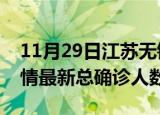 11月29日江苏无锡疫情最新动态及无锡原疫情最新总确诊人数