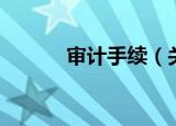 审计手续（关于审计手续介绍）