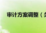 审计方案调整（关于审计方案调整介绍）