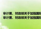 审计署、财政部关于加强国际金融组织贷款项目审计监督的通知（关于审计署、财政部关于加强国际金融组织贷款项目审计监督的通知介绍）