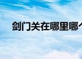 剑门关在哪里哪个城市（剑门关在哪里）