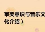 审美意识与音乐文化（关于审美意识与音乐文化介绍）