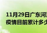 11月29日广东河源疫情今日数据及河源最新疫情目前累计多少例