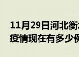 11月29日河北衡水疫情最新消息数据及衡水疫情现在有多少例