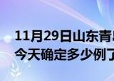 11月29日山东青岛疫情情况数据及青岛疫情今天确定多少例了