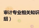 审计专业相关知识（关于审计专业相关知识介绍）