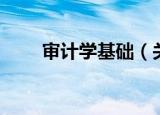 审计学基础（关于审计学基础介绍）