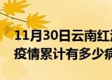 11月30日云南红河疫情最新状况今天及红河疫情累计有多少病例