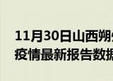 11月30日山西朔州疫情最新数据消息及朔州疫情最新报告数据