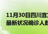 11月30日四川宜宾疫情最新数量及宜宾疫情最新状况确诊人数