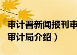 审计署新闻报刊审计局（关于审计署新闻报刊审计局介绍）