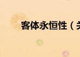 客体永恒性（关于客体永恒性介绍）