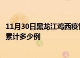 11月30日黑龙江鸡西疫情最新状况今天及鸡西最新疫情目前累计多少例