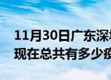11月30日广东深圳疫情最新数据今天及深圳现在总共有多少疫情