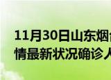 11月30日山东烟台疫情累计多少例及烟台疫情最新状况确诊人数