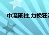 中流砥柱,力挽狂澜的意思（狂澜的意思）