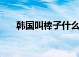 韩国叫棒子什么意思（棒子什么意思）