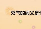 秀气的词义是什么（秀气的近义词）