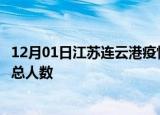 12月01日江苏连云港疫情今天多少例及连云港目前为止疫情总人数