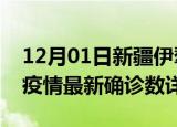 12月01日新疆伊犁疫情新增病例详情及伊犁疫情最新确诊数详情