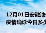 12月01日安徽池州本轮疫情累计确诊及池州疫情确诊今日多少例