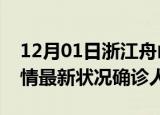 12月01日浙江舟山疫情累计多少例及舟山疫情最新状况确诊人数