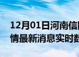 12月01日河南信阳疫情最新通报表及信阳疫情最新消息实时数据