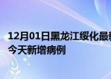 12月01日黑龙江绥化最新疫情情况数量及绥化疫情最新消息今天新增病例